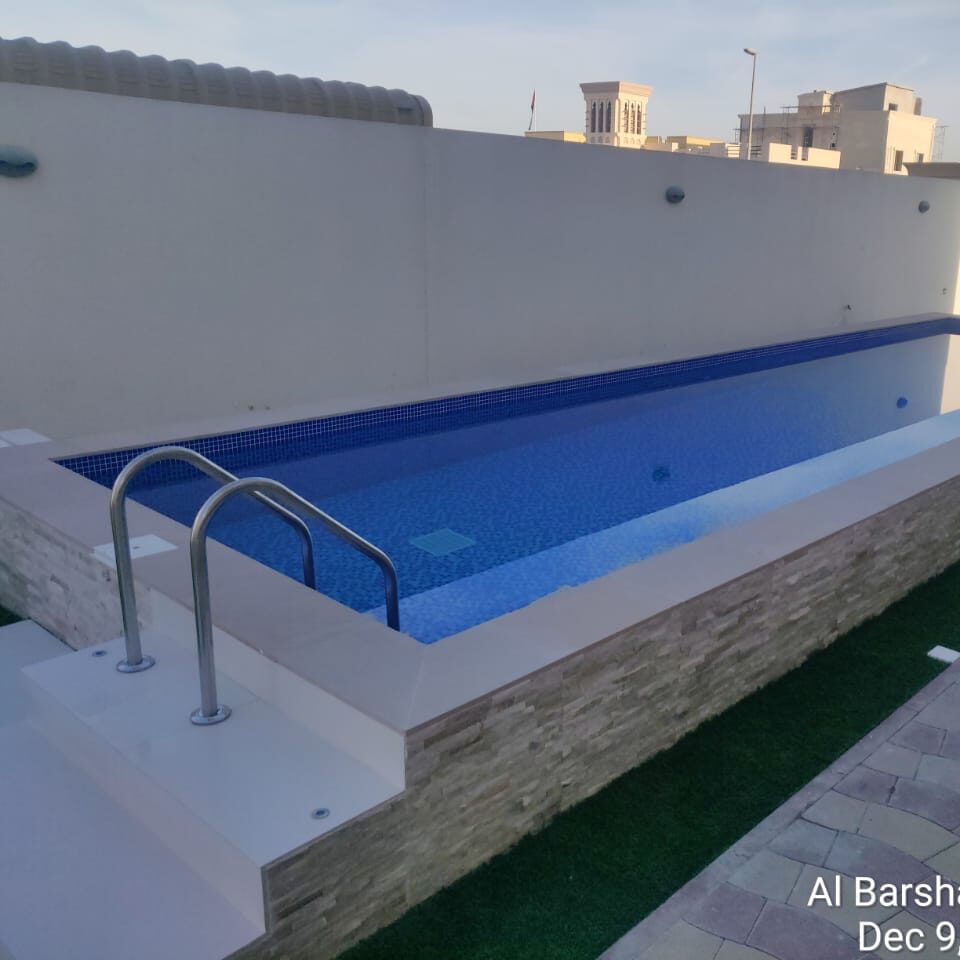 Swimming Pool Project Al Barsha - Swimming pool companies in Dubai